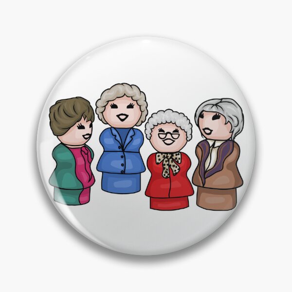Item preview, Little Golden Girls designed and sold by Unhinged Heather.