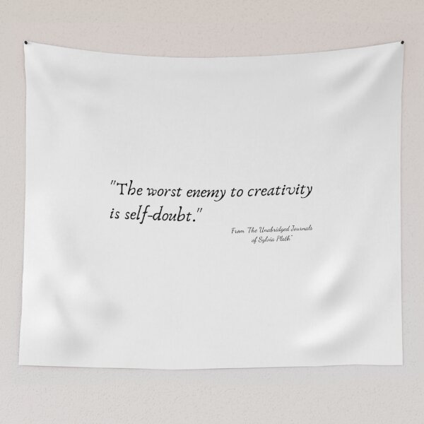 Item preview, A Quote from "The Unabridged Journals of Sylvia Plath" designed and sold by Poemit.