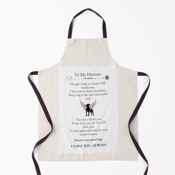 Item preview, Dog Memorial Gift, To My Human, Pet Loss Remembrance, Dog Loss Memorial - Grief Poem designed and sold by AnimalVibes.
