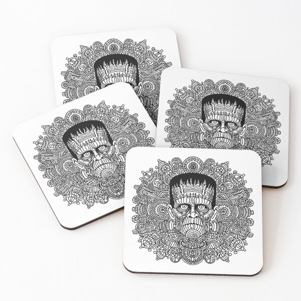 Item preview, Coloring Book Frankenstein's Monster designed and sold by HRSCreates.
