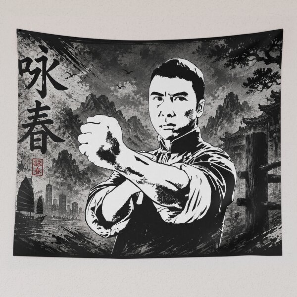 Item preview, Wing Chun: The Legacy of Precision and Tradition designed and sold by Fei Long Design Hub.