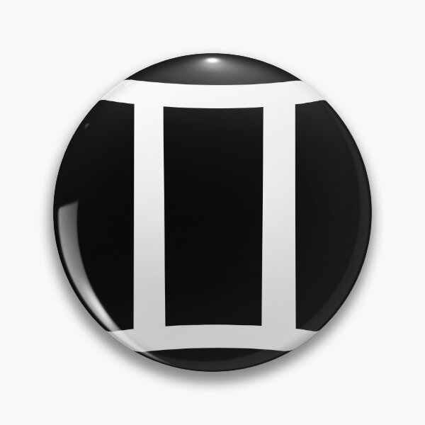Item preview, Gemini Zodiac Minimalist Icon Design designed and sold by kirici.