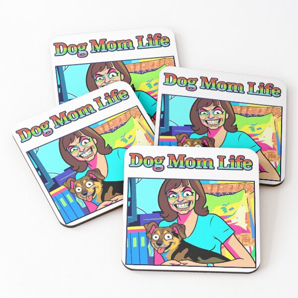 Item preview, Dog Mom Life – Psycho Pop Art Edition designed and sold by kdhill.