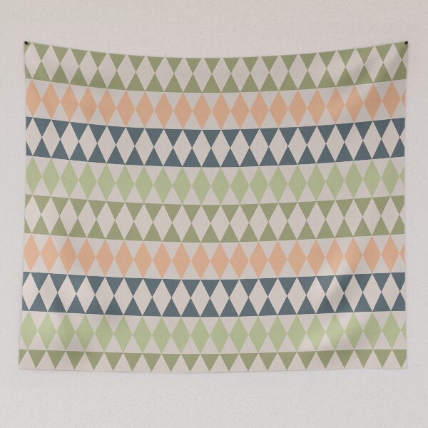 Item preview, Desert Valley Diamond Harlequin Pattern designed and sold by lauragraves.