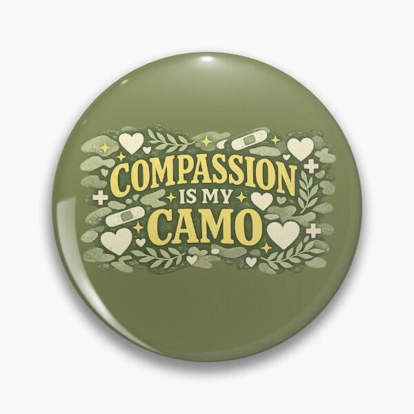 Item preview, Compassion Is My Camo designed and sold by PunchDrop.