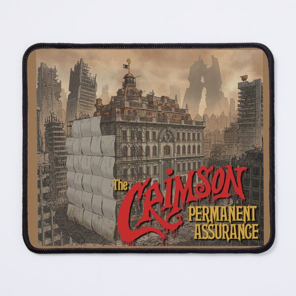 Item preview, Crimson Permanent Assurance - Meaning of Life Graphic designed and sold by Deviant Logic Design.