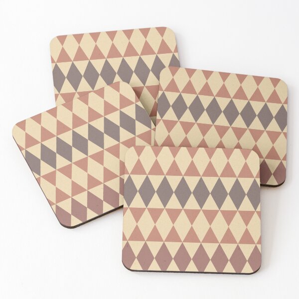 Item preview, Desert Valley Diamond Muted Rose Harlequin Pattern designed and sold by lauragraves.