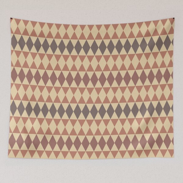 Item preview, Desert Valley Diamond Muted Rose Harlequin Pattern designed and sold by lauragraves.