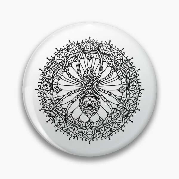 Item preview, Coloring Book Spider Mandala designed and sold by HRSCreates.