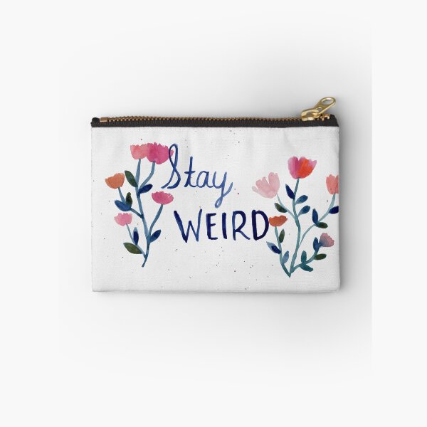 Item preview, Stay Weird Watercolor Word Art  designed and sold by A Painted Garden  .