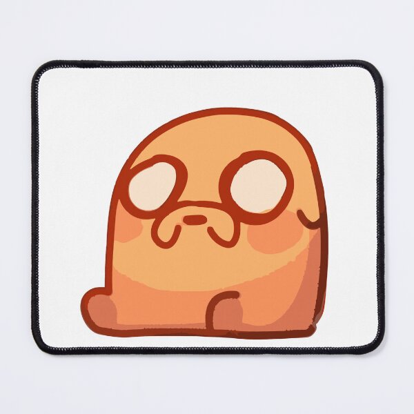 Item preview, Adorable Sitting Jake Dog Adventure Time Cute Cartoon Art designed and sold by GeekMix.