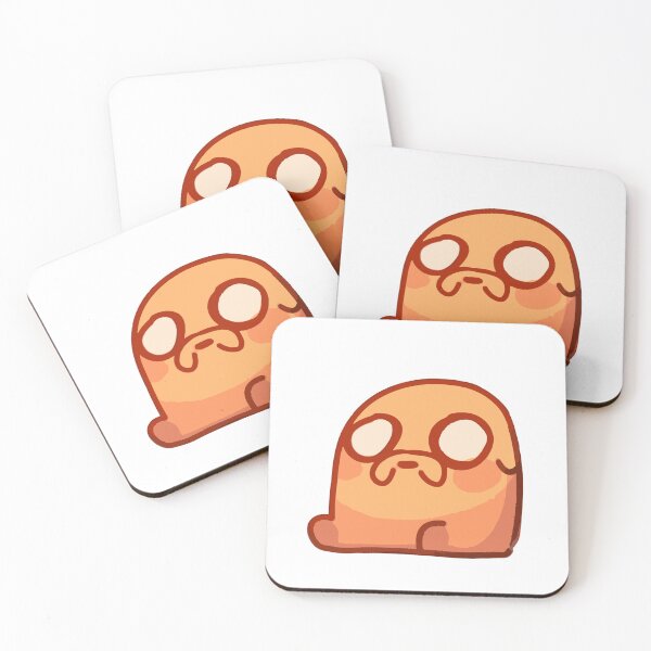 Item preview, Adorable Sitting Jake Dog Adventure Time Cute Cartoon Art designed and sold by GeekMix.