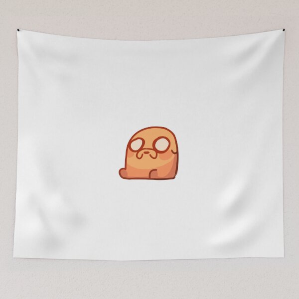 Item preview, Adorable Sitting Jake Dog Adventure Time Cute Cartoon Art designed and sold by GeekMix.