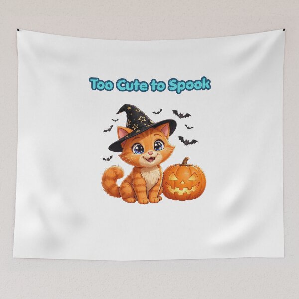 Item preview, Cute Witch Kitten designed and sold by Penguin Mood .