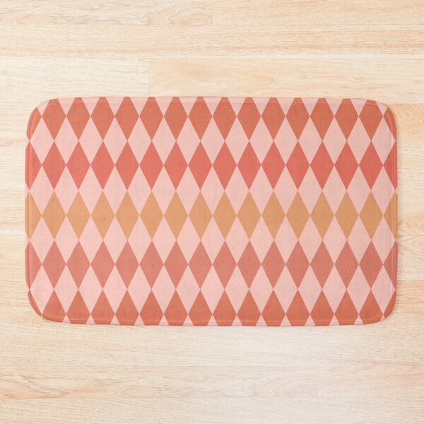 Item preview, Desert Valley Diamond Rose Harlequin Pattern designed and sold by lauragraves.