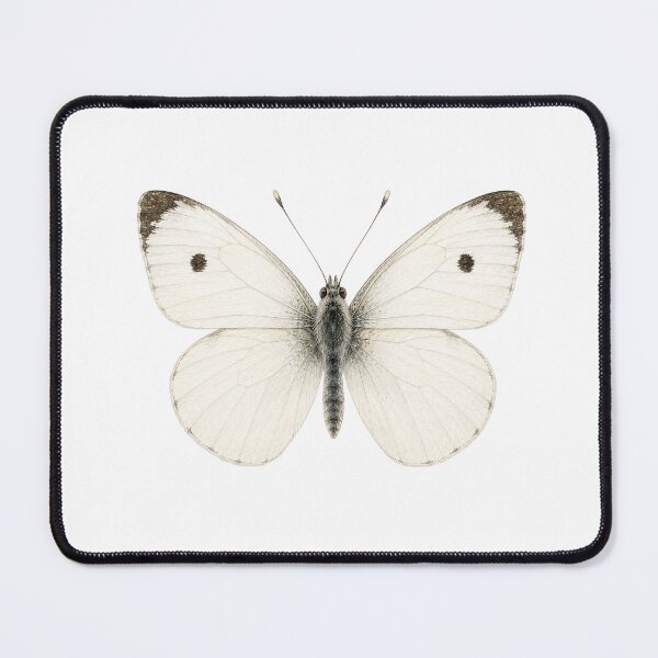 Item preview, Vintage Watercolor Cabbage White Butterfly | Botanical Butterfly Illustration designed and sold by Ethereal-Rain.