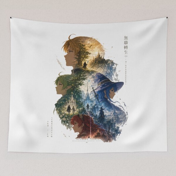 Item preview, Mushoku Tensei Jobless Reincarnation designed and sold by Malakiacount.