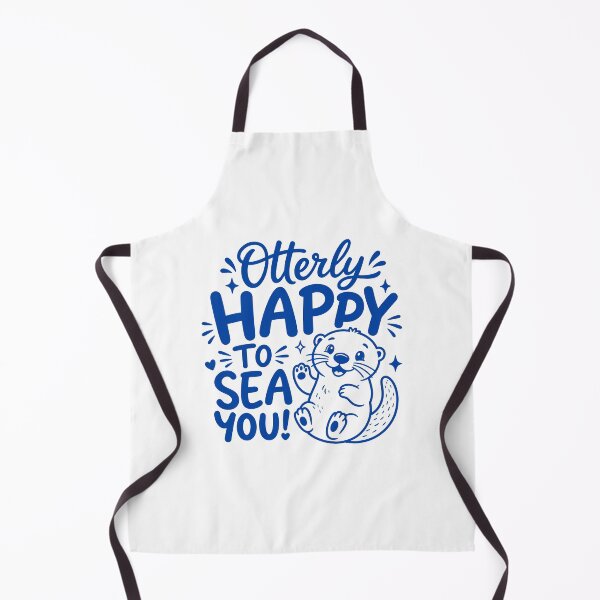 Item preview, Cute Otterly Happy To Sea You Wholesome Animal Pun designed and sold by gunaone-design.