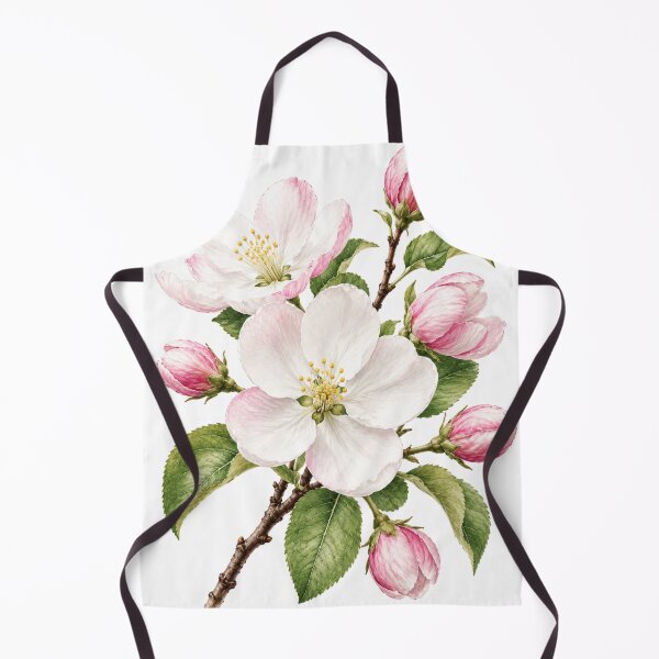 Item preview, Delicate Apple Blossom Watercolor Floral Illustration designed and sold by Mikena1996.