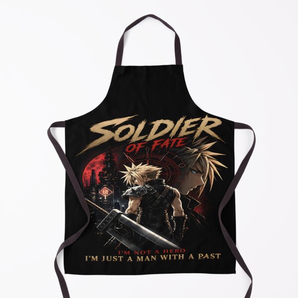 Item preview, FFVII Soldier of Fate-Not A Hero Aesthetic Design designed and sold by TTdesigns123.