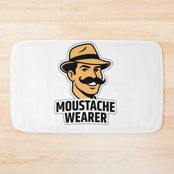 Item preview, Moustache Wearer Bold Smile designed and sold by NiftyWrx.