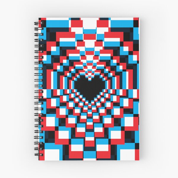 Item preview, Darkest Pixel Heart Kaleidoscope - 3D 2 designed and sold by animinimal.
