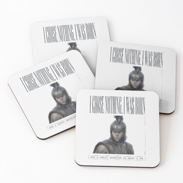 Item preview, I Chose Nothing I Was Born A Great Warrior - Achilles Troy Film designed and sold by Enea Kelo.