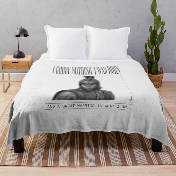 Item preview, I Chose Nothing I Was Born A Great Warrior - Achilles Troy Film designed and sold by Enea Kelo.