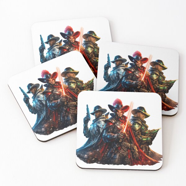Item preview, Futuristic Space Cowboys Sci Fi Western designed and sold by JMDG Studio.