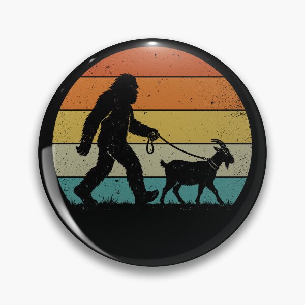 Item preview, Bigfoot Farmer Walking Goat designed and sold by gunaone-design.