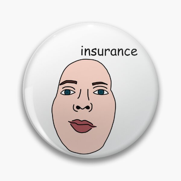 Item preview, "Insurance" Silly Doodle Sticker designed and sold by SlimyFish.