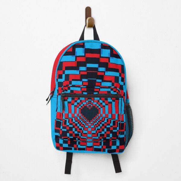Item preview, Dark Pixel Heart Kaleidoscope - 3D designed and sold by animinimal.