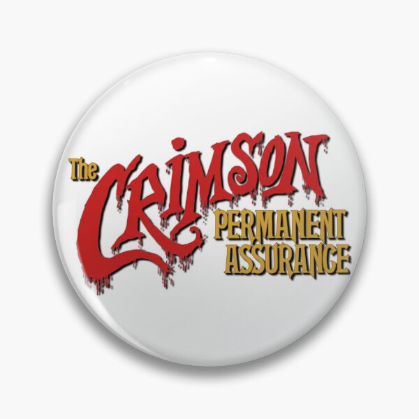 Item preview, The Crimson Permanent Assurance Logo designed and sold by Deviant Logic Design.