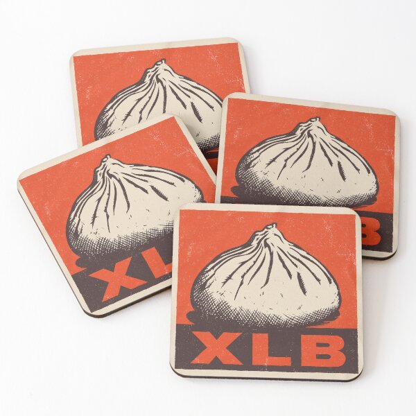 Item preview, XLB – The Ultimate Soup Dumpling | Whimsical Street Food Art designed and sold by TwoPeas Workshop.