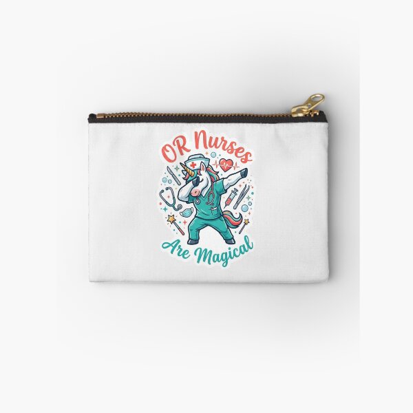 Item preview, OR Nurses Are Magical - Cute Dabbing Unicorn Operating Room Nurse Sticker designed and sold by Salwastore.