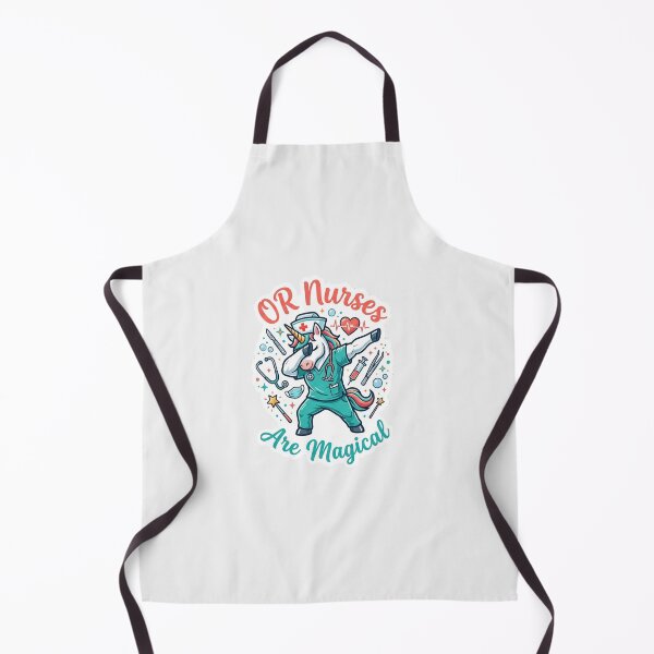 Item preview, OR Nurses Are Magical - Cute Dabbing Unicorn Operating Room Nurse Sticker designed and sold by Salwastore.