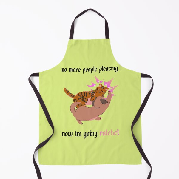 Item preview, No more people pleasing ratchet cat fighting designed and sold by mooncakekaro.