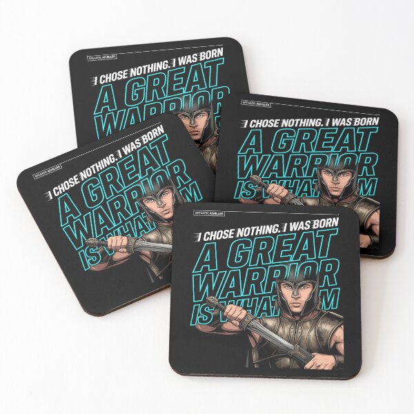 Item preview, I Chose Nothing I Was Born A Great Warrior - Achilles Troy Film designed and sold by Enea Kelo.