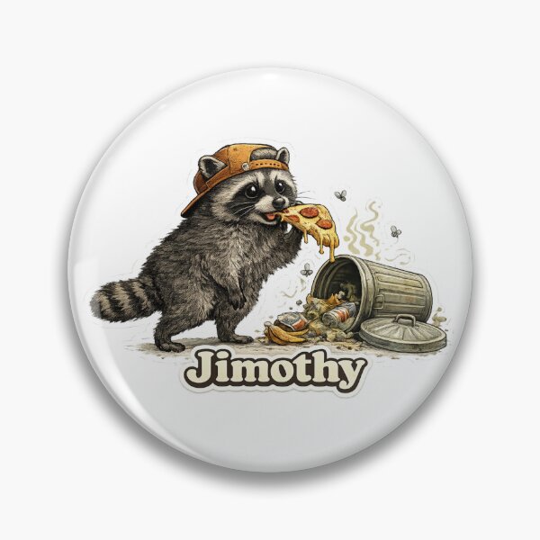 Item preview, Jimothy Raccoon Funny Meme designed and sold by Stikaro.