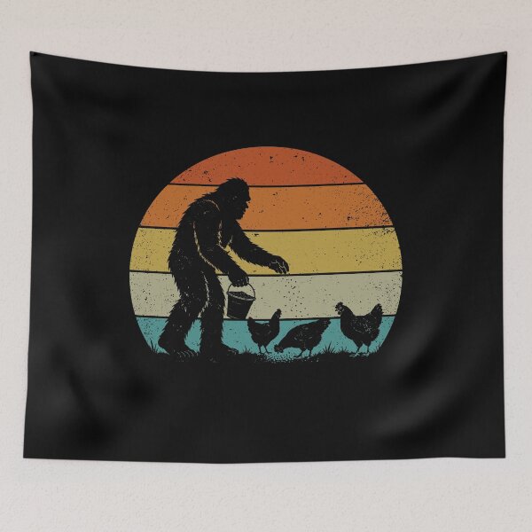 Item preview, Bigfoot Farmer - Chicken Feeder designed and sold by gunaone-design.