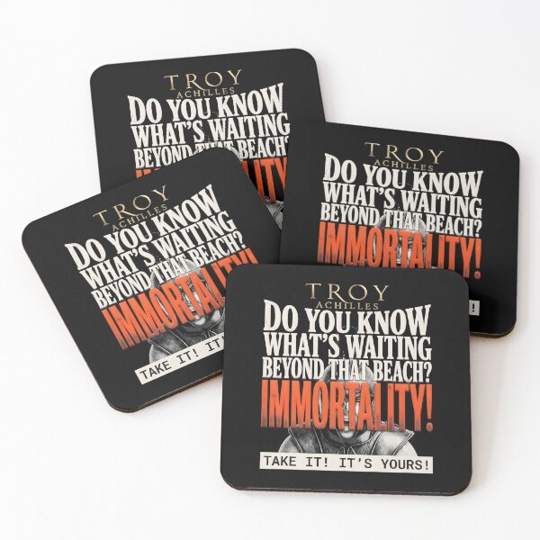 Item preview, Immortality! - Achilles Quote Troy Film designed and sold by Enea Kelo.