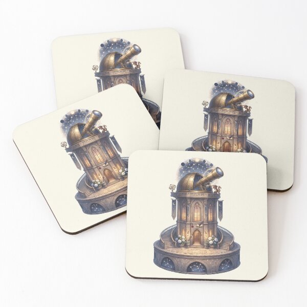 Item preview, Celestial Fantasy Castle Observatory Tower designed and sold by MythicCotton.