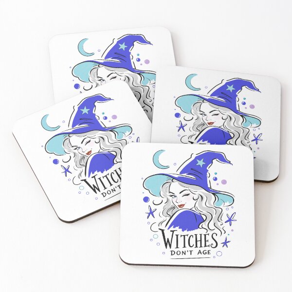 Item preview, Witches Don't Age | Cute Witch Shirt designed and sold by RitaRuni1992.