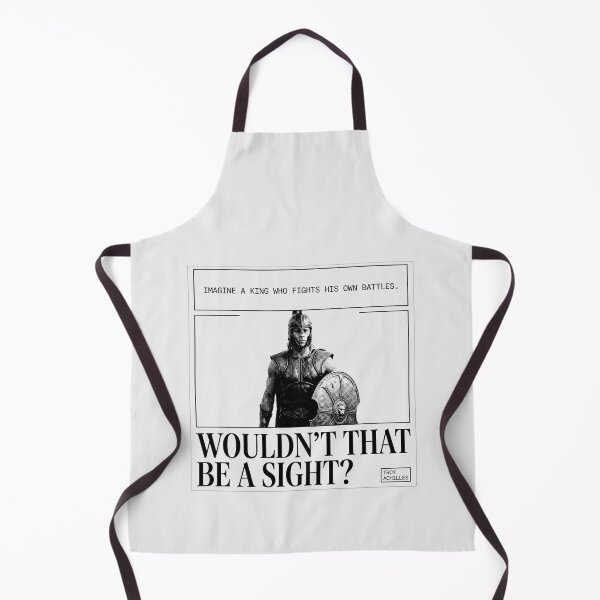 Item preview, Imagine A King Who Fights His Own Battles - Achilles Quote Troy Film designed and sold by Enea Kelo.