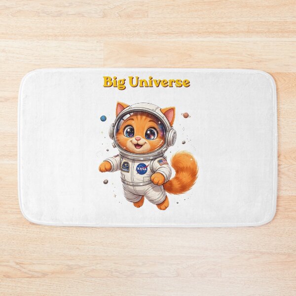Item preview, Space Cat Illustration designed and sold by Penguin Mood .