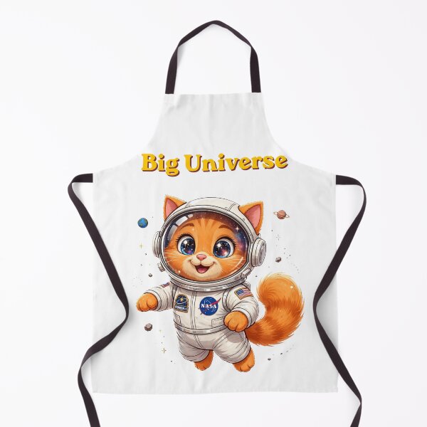 Item preview, Space Cat Illustration designed and sold by Penguin Mood .