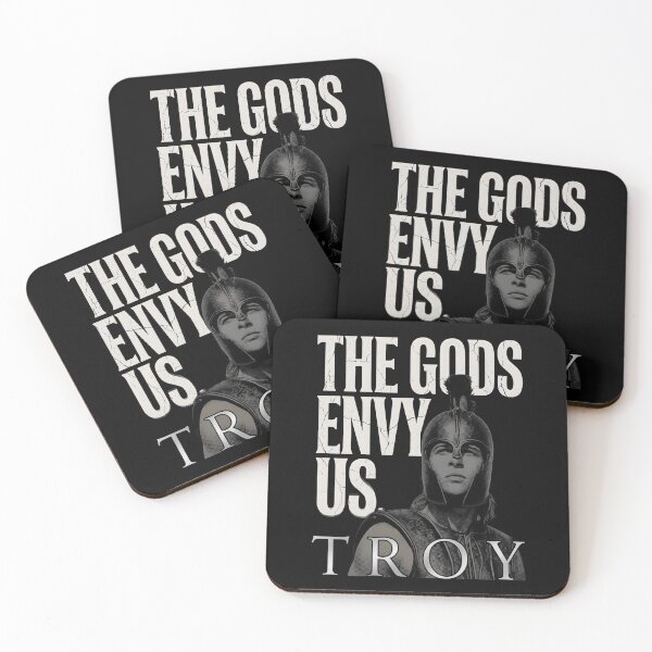 Item preview, The Gods Envy Us - Achilles Quote Troy Film designed and sold by Enea Kelo.