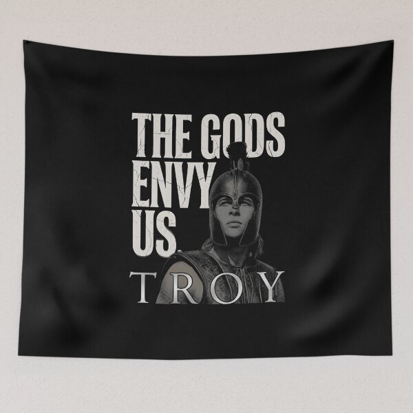 Item preview, The Gods Envy Us - Achilles Quote Troy Film designed and sold by Enea Kelo.