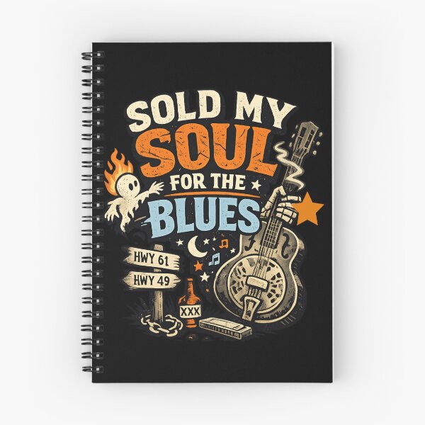 Item preview, Sold My Soul for the Blues - Vintage Guitar Music  designed and sold by SidTastic .