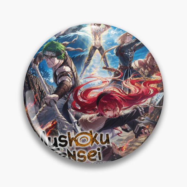 Item preview, Mushoku Tensei Jobless Reincarnation designed and sold by Malakiacount.